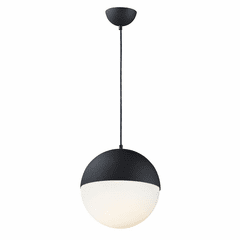 ET2 Half Moon LED Pendant - Black - E20366-92BK