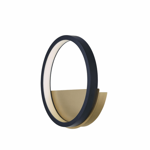 ET2 Hoopla LED Wall Sconce - Black / Gold - E24320-BKGLD