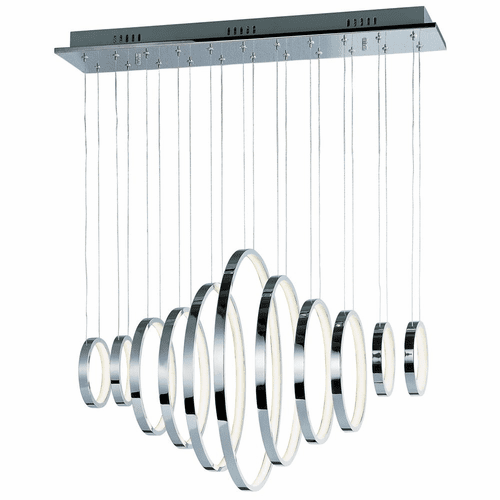 ET2 Hoops LED Pendant - Polished Chrome - E22716-PC