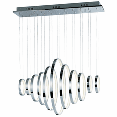 ET2 Hoops LED Pendant - Polished Chrome - E22716-PC