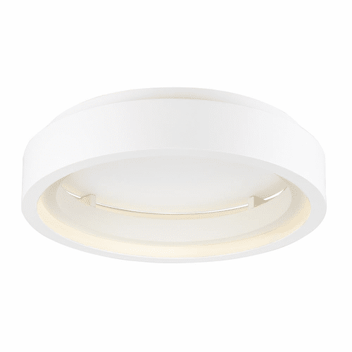 ET2 iCorona 24" LED Flush Mount with Wiz - Matte White - E35101-MW