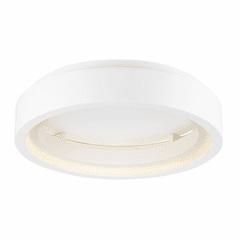ET2 iCorona 24" LED Flush Mount with Wiz - Matte White - E35101-MW