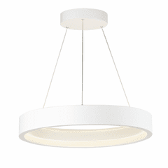 ET2 iCorona 28" LED Pendant with Wiz - Matte White - E35104-MW