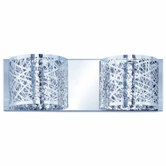 ET2 Inca 2-LT Wall Mount - Polished Chrome - E21315-10PC ET2 Inca 2-LT Wall Mount - Polished Chrome - E21315-10PC