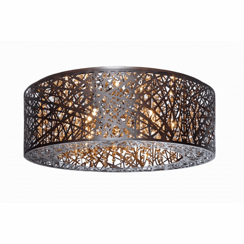 ET2 Inca 9-LT Flush Mount - Bronze - E21301-10BZ