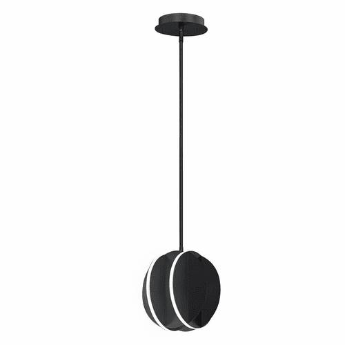 ET2 Interval LED 1-LT Mini Sphere Pendant - Black - E21482-BK