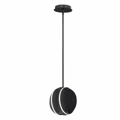 ET2 Interval LED 1-LT Mini Sphere Pendant - Black - E21482-BK