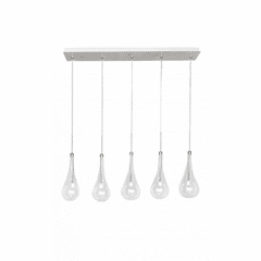 ET2 Larmes 5-LT LED Pendant - Polished Chrome - E23125-18PC