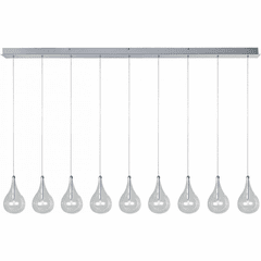 ET2 Larmes 9-LT Pendant - Polished Chrome - E23119-18