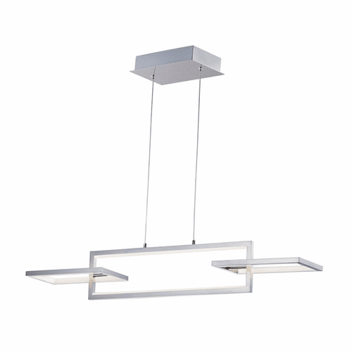 ET2 Link LED 3-LT Linear Pendant - Satin Nickel - E20354-SN