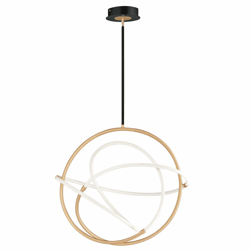 ET2 Mobius 31.5" LED 1-LT Pendant - Black / Gold - E25096-01BKGLD