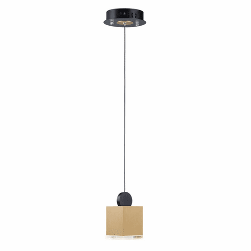 ET2 Nob LED Pendant - Black / Gold - E20860-75BKGLD