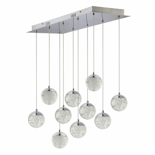 ET2 Orb 10-LT LED Pendant - Polished Chrome - E24266-91PC