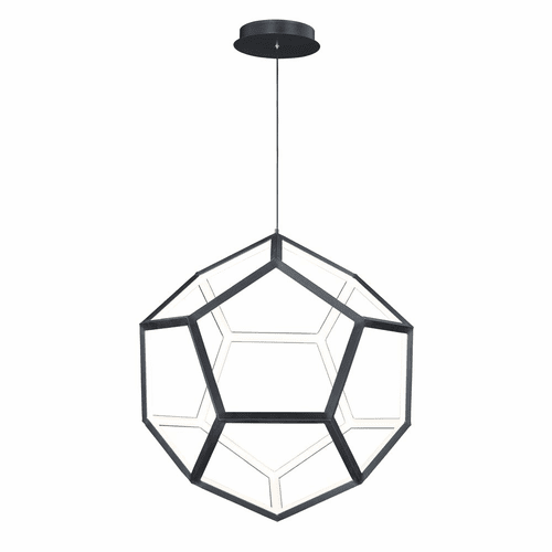 ET2 Penta LED Pendant - Black - E25104-BK