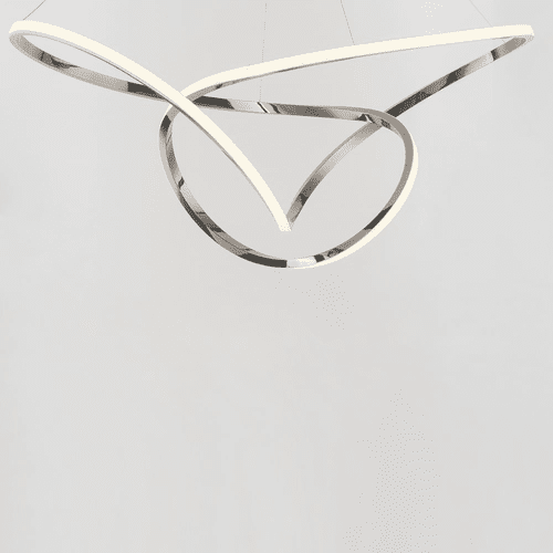 ET2 Perpetual 46" 1-Light LED Pendant - Black Chrome - E20456-BC