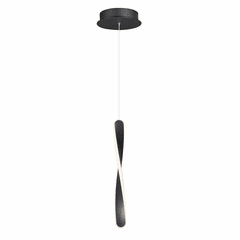 ET2 Pirouette 1-LT LED Mini Pendant - Black - E24151-BK