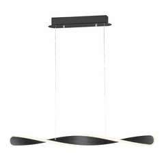 ET2 Pirouette 1-LT LED Pendant - Black - E24155-BK