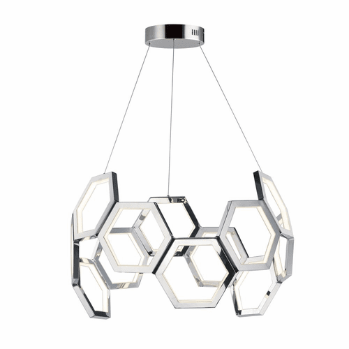 ET2 Polygon LED Pendant - Polished Chrome - E24893-PC