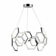 ET2 Polygon LED Pendant - Polished Chrome - E24893-PC