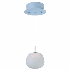 ET2 Puffs 1-LT LED Pendant - White - E21120-11WT