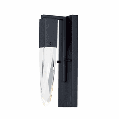 ET2 Quartz LED 1-LT Wall Sconce - Black - E31240-20BK