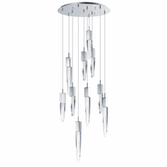 ET2 Quartz LED 10-LT Pendant - Polished Chrome - E31247-20PC ET2 Quartz LED 10-LT Pendant - Polished Chrome - E31247-20PC