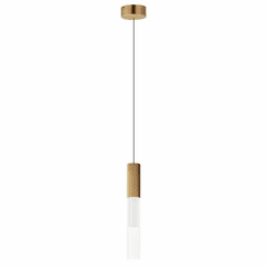 ET2 Reeds 1-Light LED Pendant - Gold - E11011-144GLD