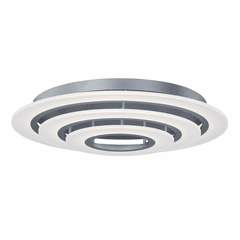 ET2 Saturn II 3-LT LED Flush Mount - Matte Silver - E22667-11MS