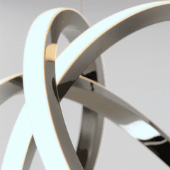 ET2 Signature 1-Light LED Pendant - Black Chrome - E20468-BC