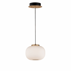 ET2 Soji LED 2-LT Pendant - Black / Gold - E25065-92BKGLD