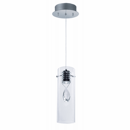 ET2 Solitaire 1-LT LED Pendant - Polished Chrome - E21111-18PC
