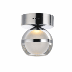 ET2 Swank 1-LT LED Wall/Flush Mount - Polished Chrome - E24590-93PC