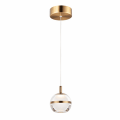 ET2 Swank LED 1-LT Pendant - Natural Aged Brass - E24591-93NAB ET2 Swank LED 1-LT Pendant - Natural Aged Brass - E24591-93NAB