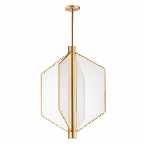 ET2 Telstar Large LED 4-LT Pendant - Natural Aged Brass - E25136-133NAB