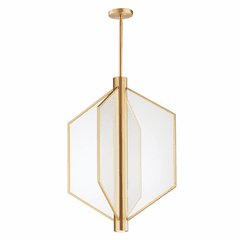 ET2 Telstar Large LED 4-LT Pendant - Natural Aged Brass - E25136-133NAB