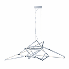 ET2 Trapezoid LED Pendant - Polished Chrome - E22679-PC ET2 Trapezoid LED Pendant - Polished Chrome - E22679-PC