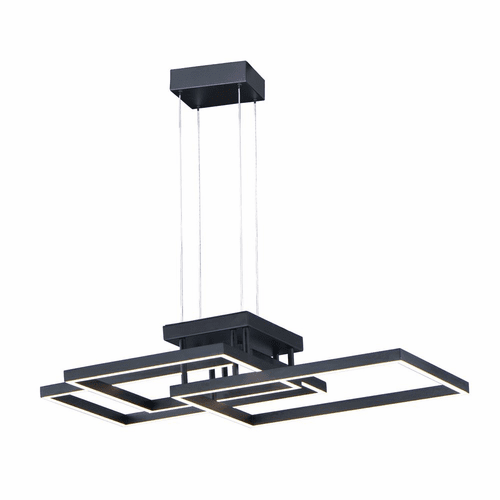 ET2 Traverse 1-Light LED Pendant - Black - E21515-BK