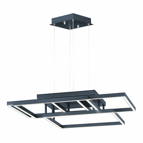 ET2 Traverse 1-Light LED Pendant - Black - E21516-BK