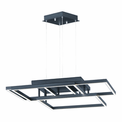 ET2 Traverse 1-Light LED Pendant - Black - E21516-BK