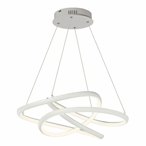 ET2 Twisted LED Pendant - Matte White - E30644-MW