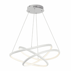 ET2 Twisted LED Pendant - Matte White - E30645-MW ET2 Twisted LED Pendant - Matte White - E30645-MW