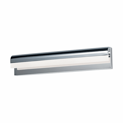 ET2 Waterfall 24" LED Bath Vanity Light - Polished Chrome - E24844-90PC