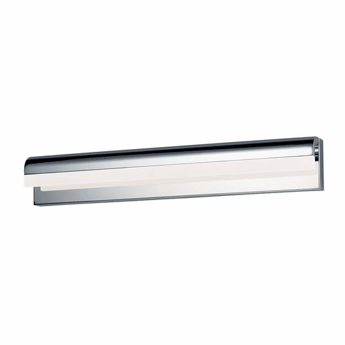 ET2 Waterfall 30" LED Bath Vanity Light - Polished Chrome - E24846-90PC