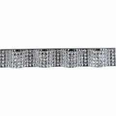 ET2 Wave 4-LT Bath Vanity Light - Polished Chrome - E24278-20PC ET2 Wave 4-LT Bath Vanity Light - Polished Chrome - E24278-20PC