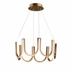 ET2 You LED Pendant - Brushed Champagne - E24853-BCN ET2 You LED Pendant - Brushed Champagne - E24853-BCN