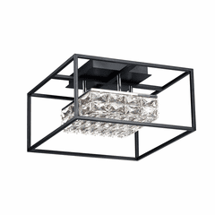 ET2 Zephyr LED Flush Mount - Black - E23300-20BK