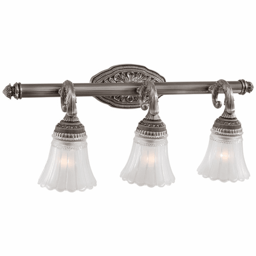 Europa 3-LT Bath Light - Brushed Nickel - 5763-2560-84