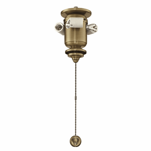 Fanimation 3-LT Bowl Fitter - Antique Brass - F5AB