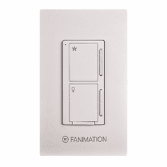 Fanimation 3-Speed Dimmable Wall Control - White - WC2WH