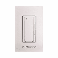 Fanimation 3-Speed Wall Control - White - WC1WH